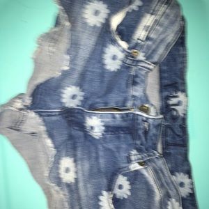 rue 21 floral shorts